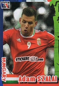 Sticker Adam Szalai - Evropsko Fudbalsko Prvenstvo 2016 n. 355 - G.T.P.R School Shop
