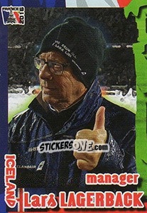 Sticker Lars Lagerback - Evropsko Fudbalsko Prvenstvo 2016 n. 356 - G.T.P.R School Shop