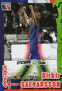 Sticker Birkir Saevarsson - Evropsko Fudbalsko Prvenstvo 2016 n. 360 - G.T.P.R School Shop