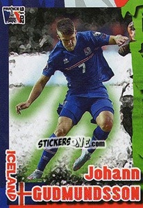 Sticker Johann Gudmundsson - Evropsko Fudbalsko Prvenstvo 2016 n. 363 - G.T.P.R School Shop