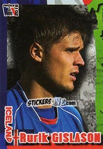 Sticker Rurik Gislason - Evropsko Fudbalsko Prvenstvo 2016 n. 365 - G.T.P.R School Shop