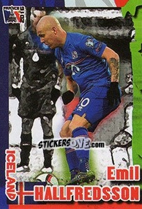 Sticker Emil Hallfredsson - Evropsko Fudbalsko Prvenstvo 2016 n. 366 - G.T.P.R School Shop