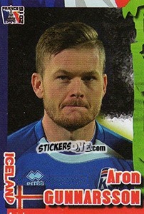 Sticker Aron Gunnarsson - Evropsko Fudbalsko Prvenstvo 2016 - G.T.P.R School Shop