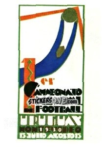 Figurina Poster Uruguay 1930