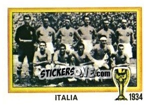 Cromo Champions: Italia - FIFA World Cup Argentina 1978 - Panini
