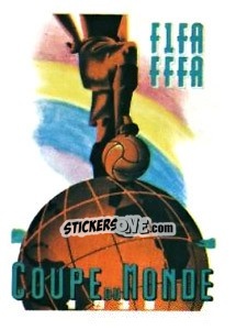 Sticker Poster France 1938 - FIFA World Cup Argentina 1978 n. 8 - Panini