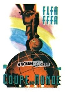 Cromo Poster France 1938 - FIFA World Cup Argentina 1978 - Panini