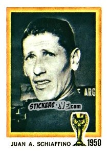 Figurina Juan Schiaffino (URU) - FIFA World Cup Argentina 1978 n. 12 - Panini