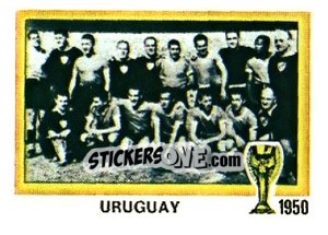 Sticker Champions: Uruguay - FIFA World Cup Argentina 1978 n. 13 - Panini