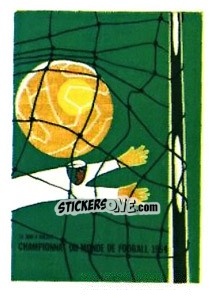 Sticker Poster Switzerland 1954