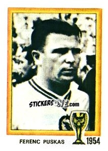 Cromo Ferenc Puskas (HUN) - FIFA World Cup Argentina 1978 - Panini