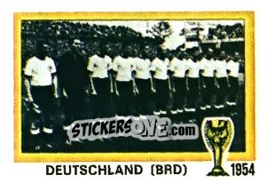 Cromo Champions West Germany - FIFA World Cup Argentina 1978 - Panini