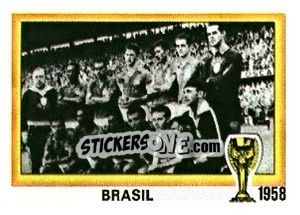 Cromo Champions Brasil - FIFA World Cup Argentina 1978 - Panini