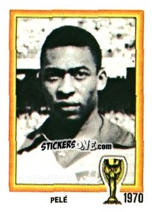 Sticker Pele (BRA) - FIFA World Cup Argentina 1978 n. 27 - Panini