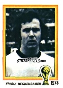 Sticker Franz Beckenbauer (FRG) - FIFA World Cup Argentina 1978 n. 31 - Panini
