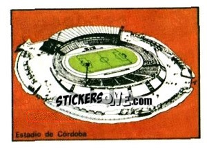 Sticker Estadio De Cordoba - FIFA World Cup Argentina 1978 n. 37 - Panini