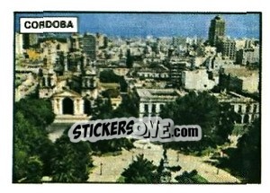 Sticker Cordoba - FIFA World Cup Argentina 1978 n. 38 - Panini