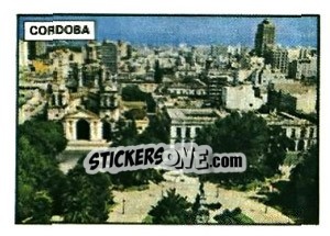 Sticker Cordoba - FIFA World Cup Argentina 1978 - Panini