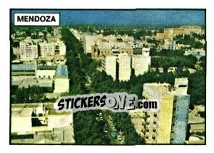 Sticker Mendoza - FIFA World Cup Argentina 1978 n. 40 - Panini