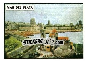 Sticker Mar Del Plata - FIFA World Cup Argentina 1978 n. 42 - Panini