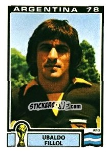 Sticker Ubaldo Fillol - FIFA World Cup Argentina 1978 n. 45 - Panini