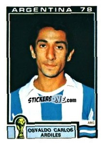 Cromo Osvaldo Carlos Ardiles - FIFA World Cup Argentina 1978 - Panini