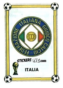 Figurina Italia Federation - FIFA World Cup Argentina 1978 - Panini