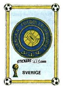 Cromo Sweden Federation - FIFA World Cup Argentina 1978 - Panini