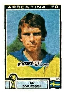 Cromo Bo Borjesson - FIFA World Cup Argentina 1978 n. 231 - Panini