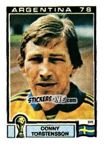 Sticker Conny Torstensson - FIFA World Cup Argentina 1978 - Panini