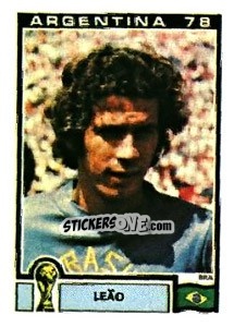 Cromo Leao - FIFA World Cup Argentina 1978 - Panini