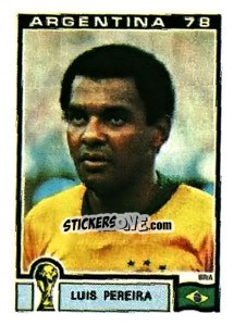 Sticker Luis Pereira - FIFA World Cup Argentina 1978 n. 246 - Panini