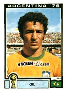 Figurina Gil - FIFA World Cup Argentina 1978 - Panini