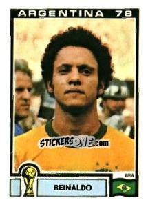Sticker Reinaldo - FIFA World Cup Argentina 1978 n. 256 - Panini