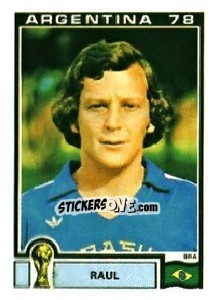 Sticker Raul - FIFA World Cup Argentina 1978 n. 258 - Panini