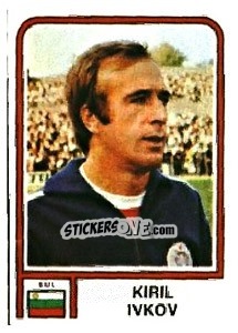 Sticker Kiril Ivkov - FIFA World Cup Argentina 1978 - Panini