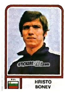 Sticker Hristo Bonev - FIFA World Cup Argentina 1978 - Panini