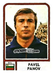 Cromo Pavel Panov - FIFA World Cup Argentina 1978 n. 340 - Panini