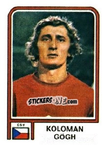 Sticker Koloman Gogh - FIFA World Cup Argentina 1978 - Panini