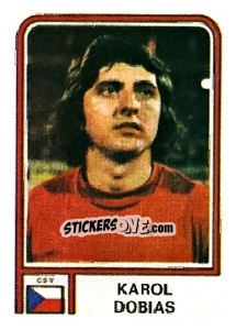 Sticker Karol Dobias - FIFA World Cup Argentina 1978 n. 344 - Panini