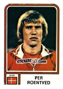 Sticker Per Roentved - FIFA World Cup Argentina 1978 n. 347 - Panini