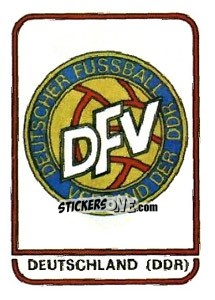 Sticker GDR Federation - FIFA World Cup Argentina 1978 n. 351 - Panini