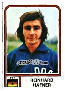 Sticker Reinhard Hafner - FIFA World Cup Argentina 1978 - Panini