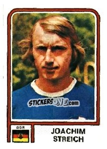 Sticker Joachim Streich - FIFA World Cup Argentina 1978 - Panini