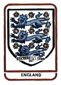Sticker England Federation - FIFA World Cup Argentina 1978 n. 356 - Panini
