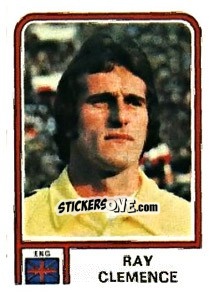 Cromo Ray Clemence - FIFA World Cup Argentina 1978 - Panini