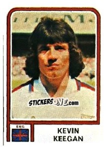 Cromo Kevin Keegan - FIFA World Cup Argentina 1978 - Panini