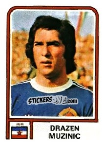 Sticker Drazen Muzinic - FIFA World Cup Argentina 1978 - Panini
