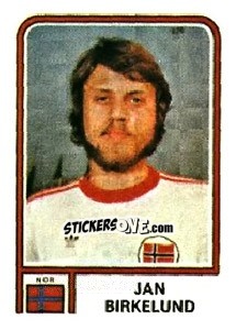 Sticker Jan Birkelund - FIFA World Cup Argentina 1978 n. 373 - Panini