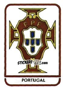Sticker Portugal Federation - FIFA World Cup Argentina 1978 n. 376 - Panini